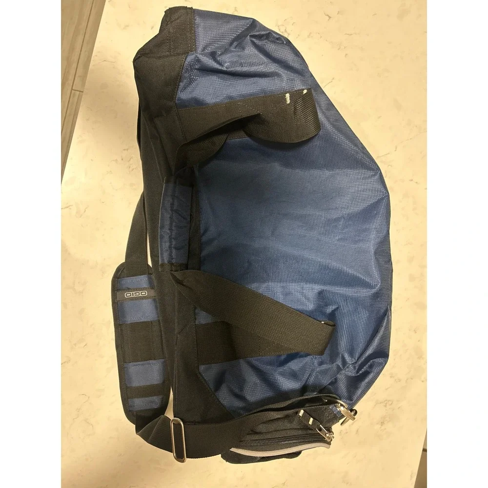 OGIO Big Dome Duffel‎ Columbus Blue Jackets Navy Blue Black GoalPatrol Gym Bag